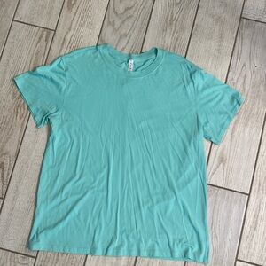 Women’s Light Turquoise Lululemon Short Sleeve